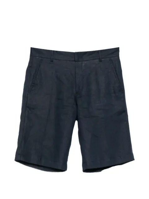 Entre Amis TK belt-loops bermuda shorts Blue P26DANUBIO2148