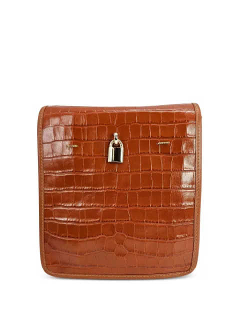 Madison Maison Moc Croc crossbody bag Brown 1440