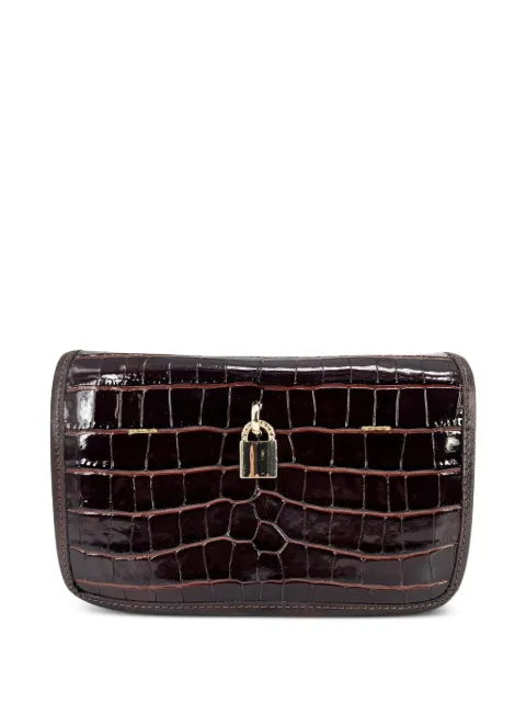 Madison Maison Moc Croc crossbody bag Brown 1441
