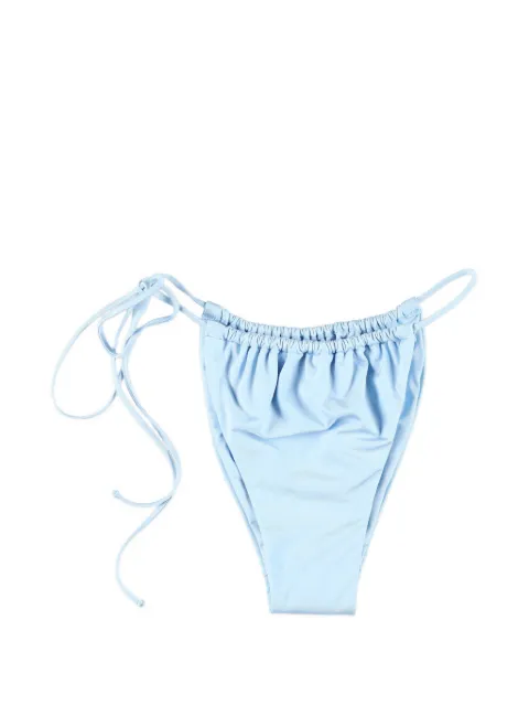 BELAMER Tina ruched bikini bottom Blue TINABOTTOM
