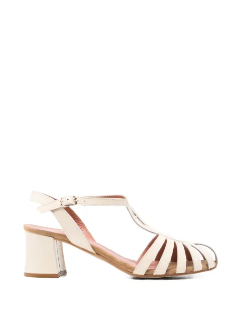 MAISON 21 cage-detail T-bar sandals Neutrals 9711