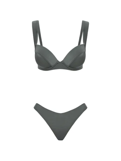 Noire Swimwear Ava Ivy bikini Green NSW471