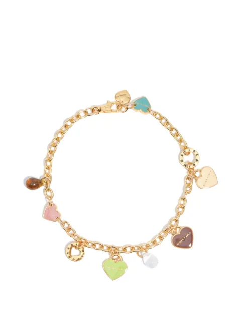 BIMBA Y LOLA heart-charm chain necklace Gold 261BAA11410120