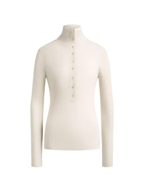 12 STOREEZ Souffle button-fastening sweater White 136268