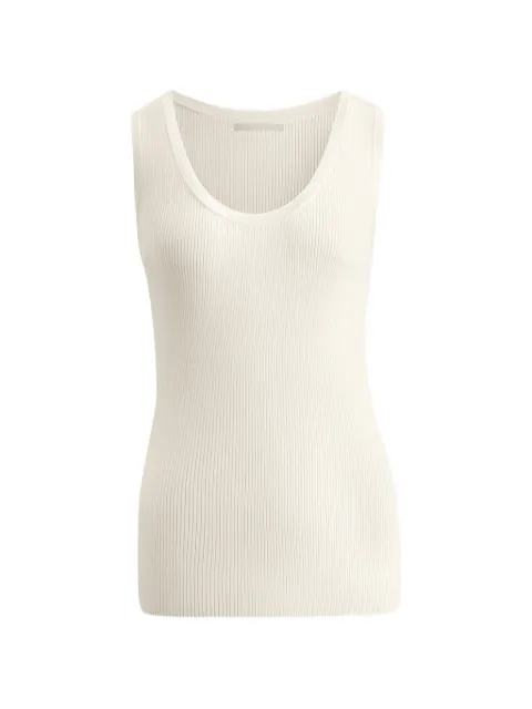12 STOREEZ Zoe ribbed tank top Neutrals 135846