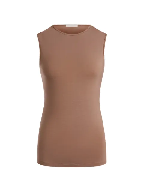 12 STOREEZ Kim crew-neck tank top Neutrals 136526