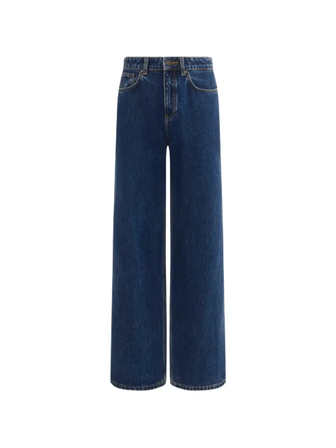 12 STOREEZ 415 button-fastening wide-leg jeans Blue 133960