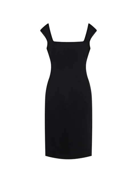 12 STOREEZ Vaganova velvet mini dress Black 134544