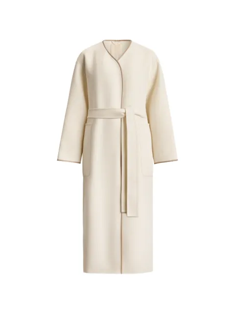 12 STOREEZ Angie belted coat Neutrals 135661