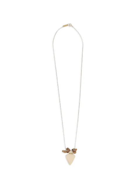 ISABEL MARANT stone-pendant necklace Gold SA0025FAD2B02B