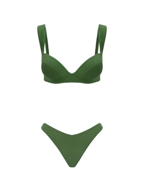 Noire Swimwear Ava Ivy bikini Green NSW471