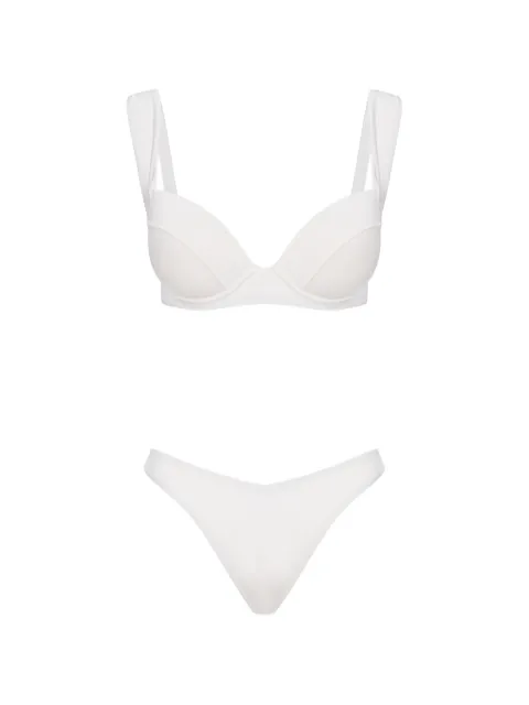 Noire Swimwear Ava Ivy bikini White NSW471