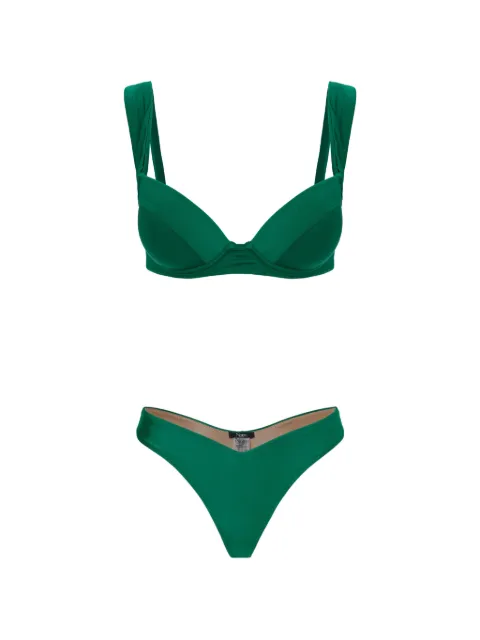 Noire Swimwear Ava Ivy bikini Green NSW471