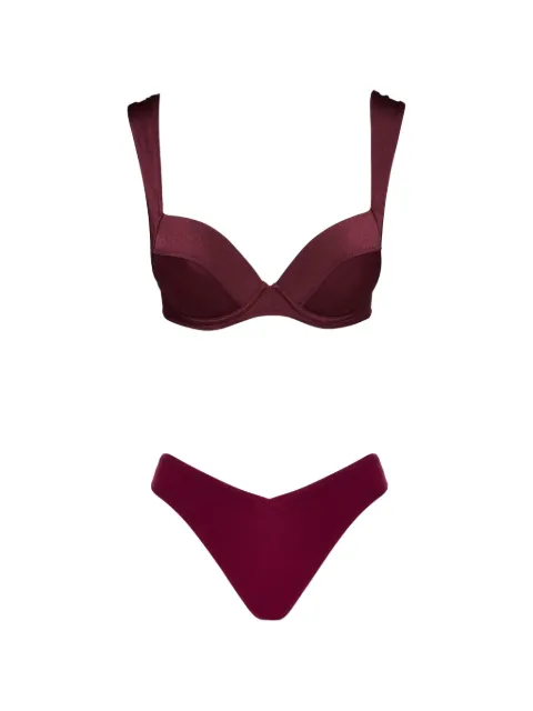 Noire Swimwear Ava Ivy bikini Red NSW471