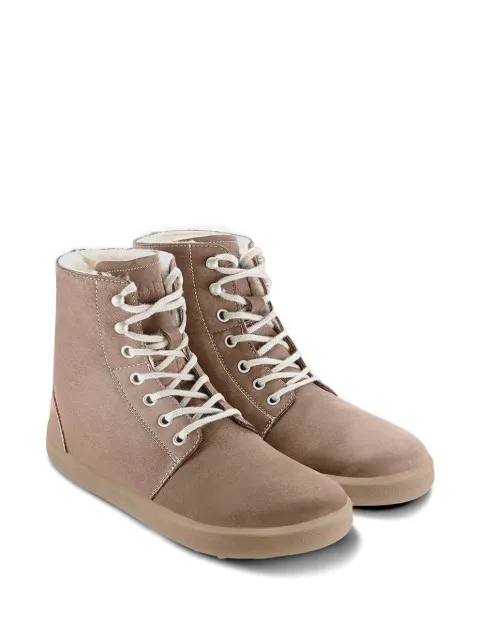 Be Lenka Winter 3.0 lace-up shearling-trim boots Neutrals Y9AIFU7JN7