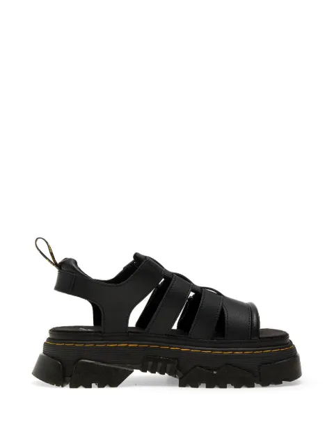 Dr Martens Mattison 3 touch-strap platform sandals Black DM40891001
