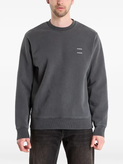 SAMSOE SAMSOE logo-print sweatshirt Grey M25400040CLR000021