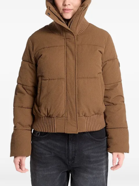 Desigual padded hooded puffer jacket Brown 25WWEW256000