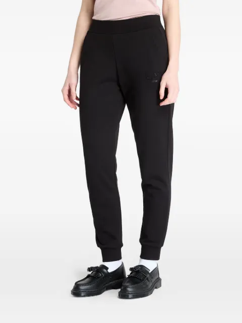 Ea7 Emporio Armani logo-print track pants Black 7W000096AF12473