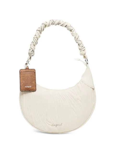 Desigual Helium quilted braided-handle shoulder bag Neutrals 26SAXPBD1008