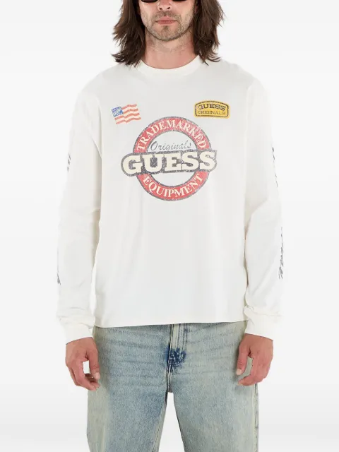 GUESS USA Originals Cn Ls Int Race T-shirt Neutrals M5YI56K8FQ4G053