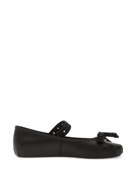 Melissa Sophie Crush bow-detail ballet flats Black M37836BP452