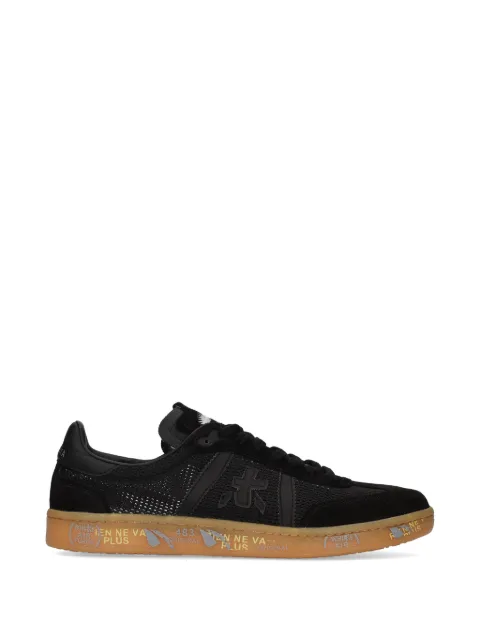 Premiata Bonnie logo-patch sneakers Black BONNIE8286