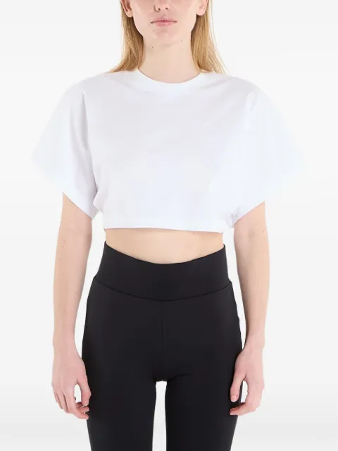 Under Armour cropped cotton T-shirt White 6009677100