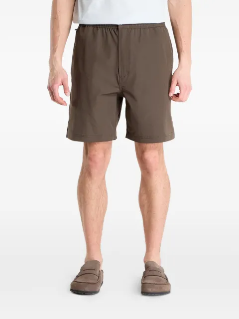 SAMSOE SAMSOE X Shorts elasticated-waistband shorts Brown M26100049190608TCX