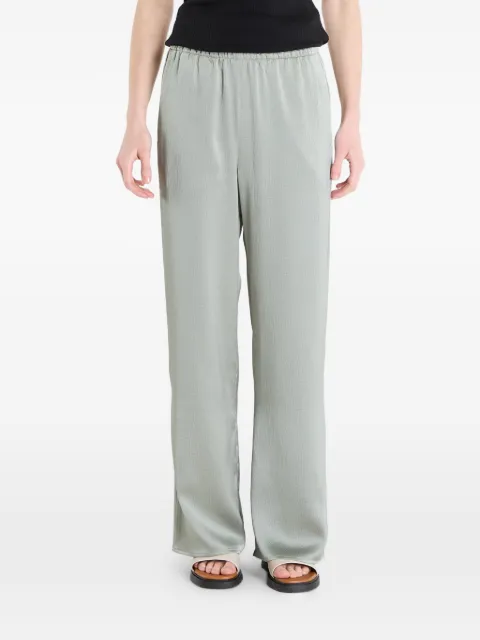 Calvin Klein elasticated-waistband trousers Green LV044F611GPEZ