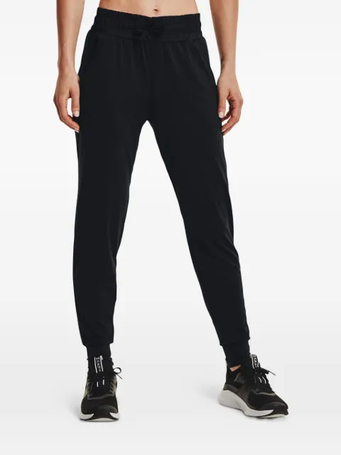 Under Armour drawstring-waistband tapered trousers Black 1369385