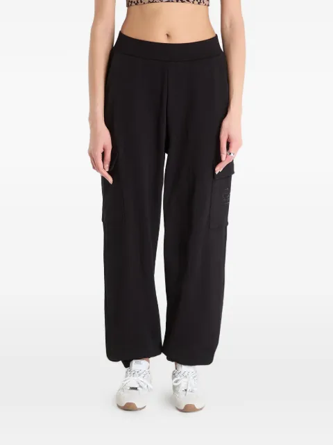 Ea7 Emporio Armani logo-print track pants Black 7W000419AF12473