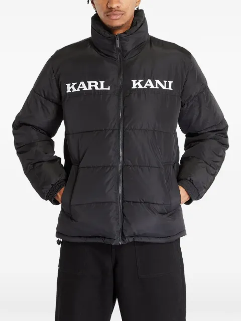 karl kani logo-print padded jacket Black 6076783