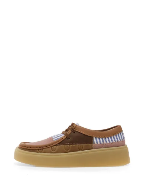 Clarks Torview patchwork derby shoes Brown 26186493