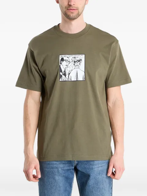 Vans They Are Just Shoes graphic-print T-shirt Green VN000VY4FR11