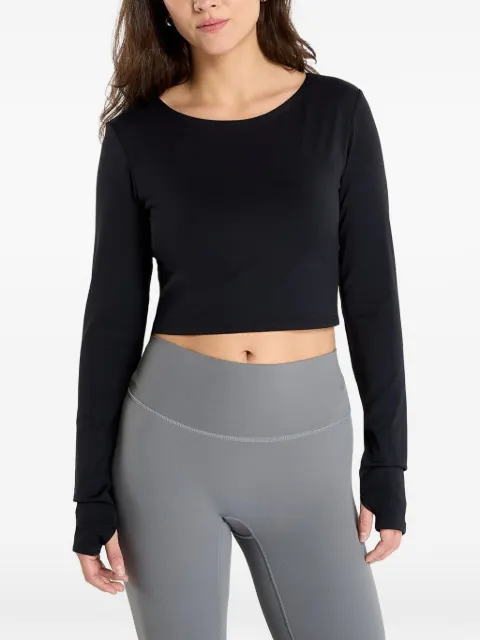 Urban Classics cut-out cropped T-shirt Black TB780700007