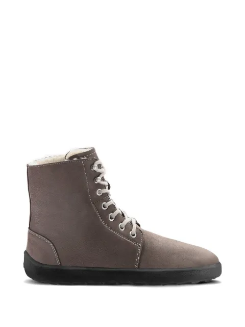 Be Lenka lace-up shearling boots Brown BFNGF6WW1F
