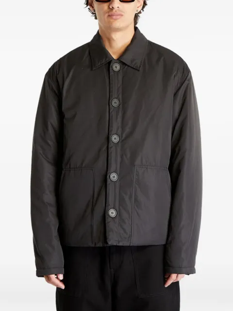 Urban Classics button-down padded jacket Black TB5905