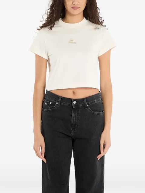 Nike logo-patch T-shirt Neutrals HM6084