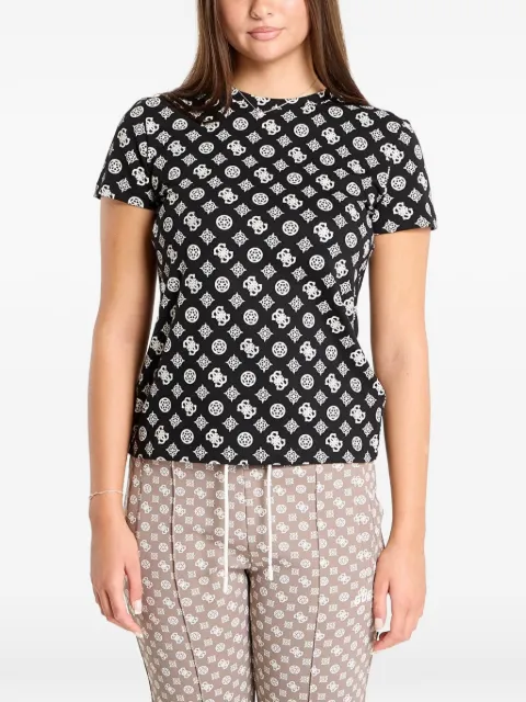 GUESS USA monogram-print T-shirt Black V5YI04I3Z14PJ1Q