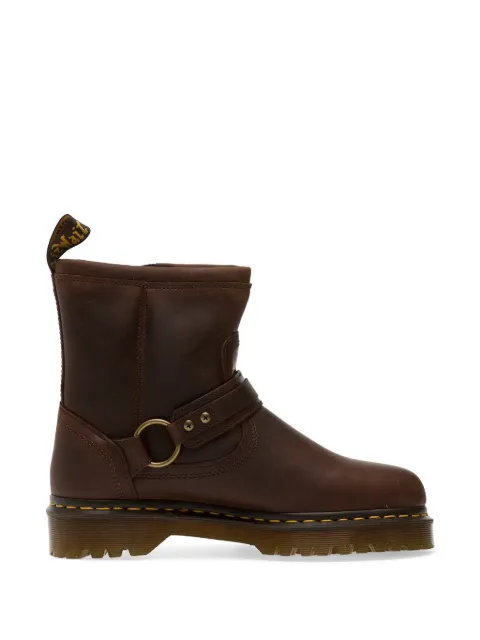 Dr Martens Aniston Harness leather boots Brown DM41870200