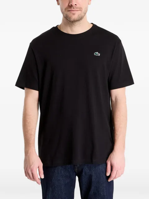 Lacoste graphic-print T-shirt Black TH0003