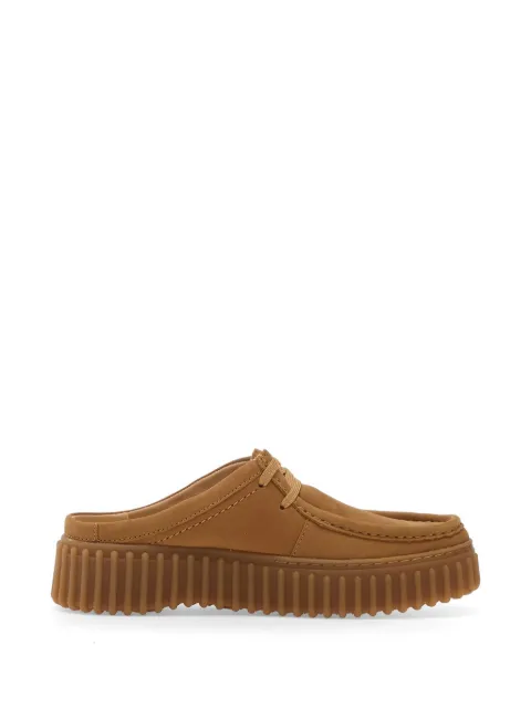 Clarks Torhill slip-on leather mules Neutrals 261811964