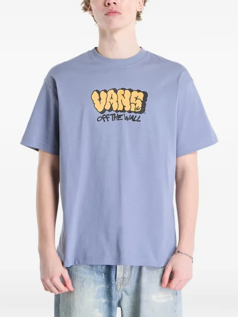 Vans logo-print T-shirt Blue VN000VYBFOI1