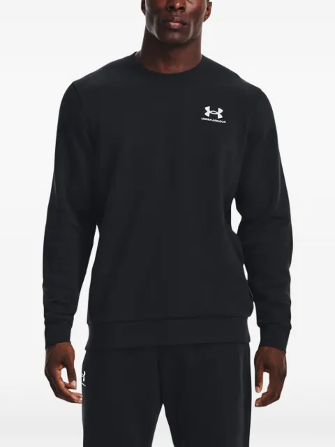 Under Armour logo-detail crew-neck sweatshirt Black 1374250