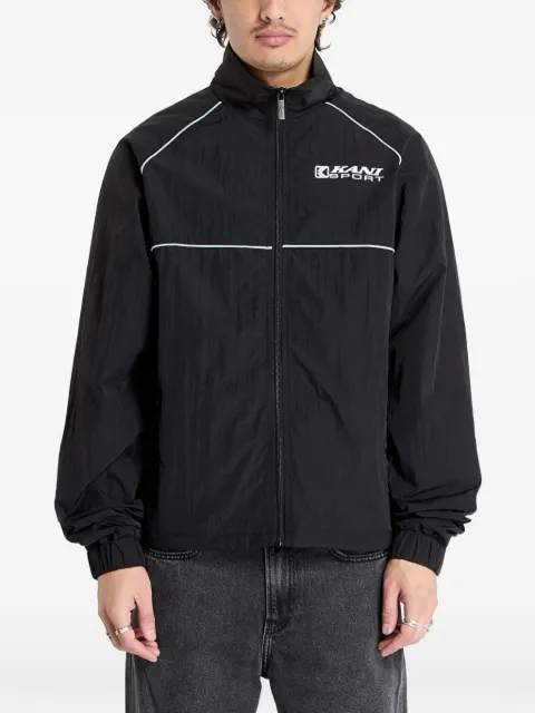 karl kani piping-detail jacket Black 60780005