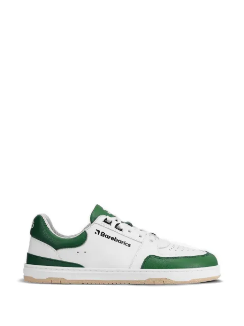Barebarics Wave perforated-pebbled sneakers White TX9TGHIRJA