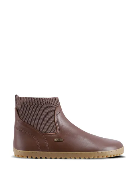 Be Lenka ribbed-panel ankle boots Brown Z03SWE19W2