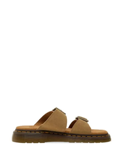 Dr Martens Josef buckle-strap suede sandals Neutrals DM41083200