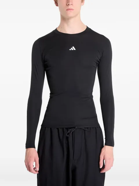 adidas long-sleeve compression top Black JE6702